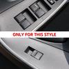 Для Toyota RAV4 Corolla AYGO Verso AVENSIS YARIS VITZ Аксессуары 7 шт./комплект Хромированные накладки на кнопки стеклоподъемника автомобиля