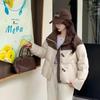 Новая зимняя стеганая одежда женская свободная утолщенная стеганая одежда стеганая куртка повседневная маленькая куртка модная