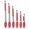 Wutuo 9-inch Stainless Steel Silicone Tip Food Tongs