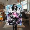1 шт. Фланелевое одеяло с принтом Tokio hotel, Высокое качество, Для всех сезонов, Декор для дома, Тепло и уют, Идеально для рождественских подарков