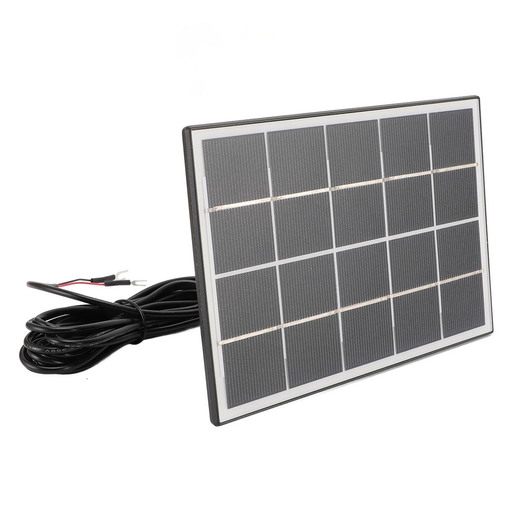Security Camera Solar Panel Charger Wall Mounted 3W 5V Monocrystalline Solar Panel for Video