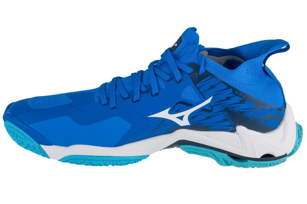 Mizuno Wave Lightning Neo III, Mens Blue Volleyball Shoes
