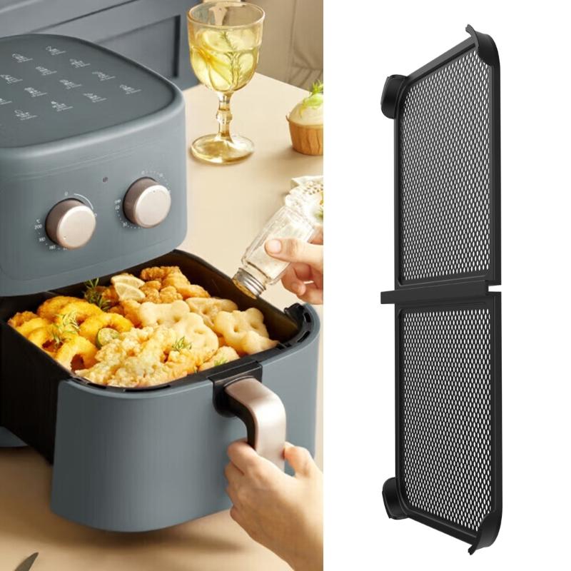 Защита от брызг для аэрофритюрницы Складная защита от брызг Жаростойкий экран от брызг для аэрофритюрницы Защита от брызг для AF500