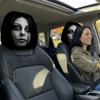 2PCS Elastic Halloween Car Headrest Covers Auto Interior Decoration Cover  Decoration