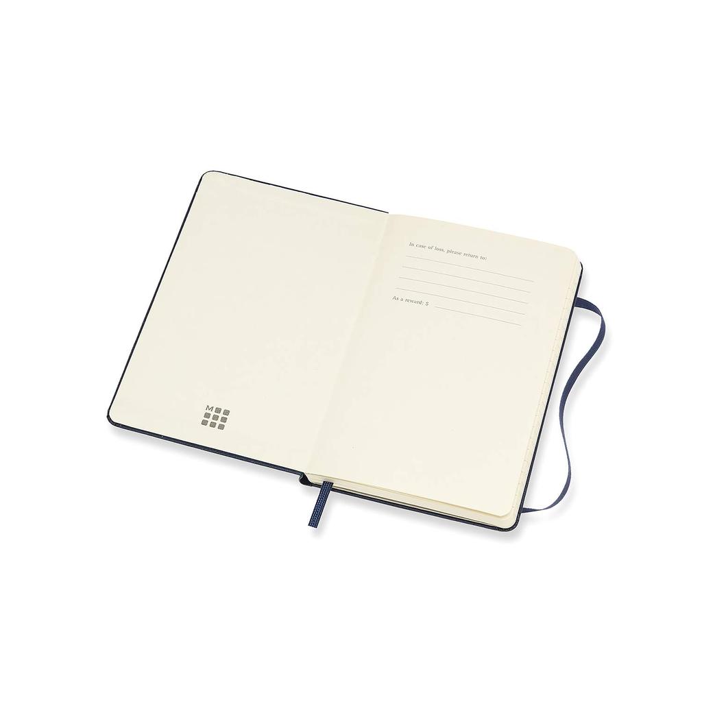 Moleskine 2022 Planner, 12-Month Weekly Diary, January Start, Hardcover, Pocket Size, Sapphire Blue, DHB2012WN2Y22 (x 2)