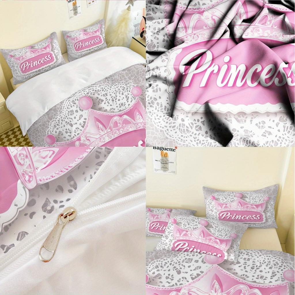 Princess Bedroom bedding set duvet cover Christmas Gifts Comforte Cartoon With pillowcase children's suitable and adults