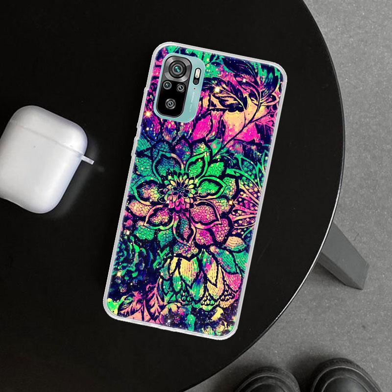 Mandala Sunflower Mandala Phone Case Cover for Xiaomi Redmi Note 15 14 13 12 11 Pro Plus 14S 12S 11S 11T 11E 10S 10 Customized F