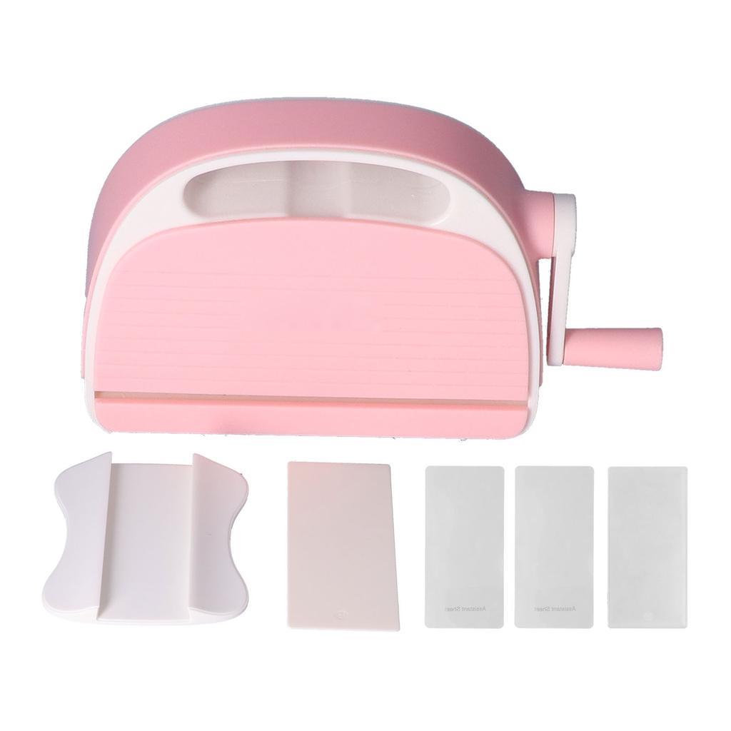 Hand Embossing Machine Stable Design Easy Compact Portable Hand Account Material Machine