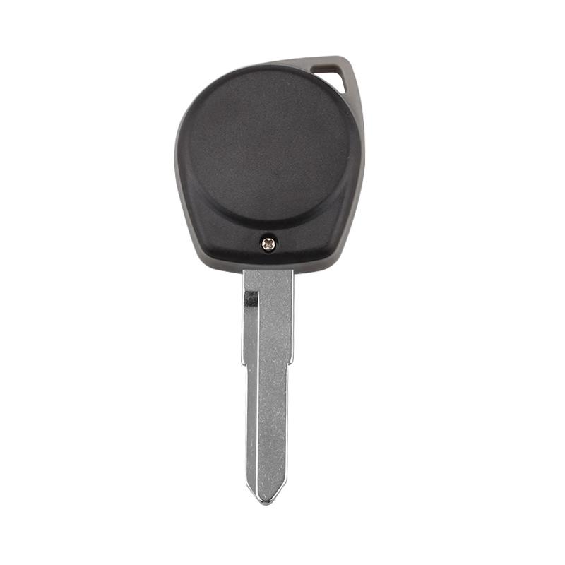 2 Buttons ABS + Metal Keyless Key Shell Car Remote Key Fob with ID46 Chip With Battery