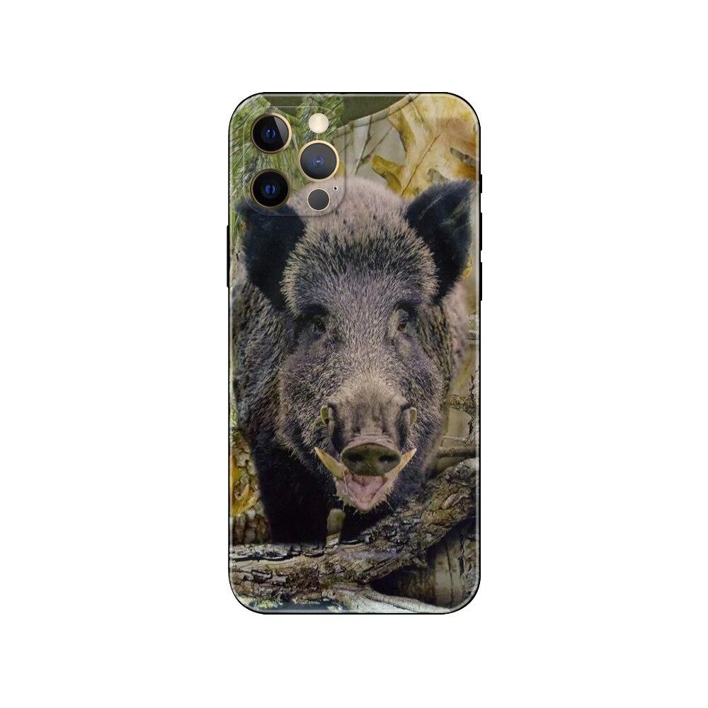 Чехол для телефона «Кабан» для iPhone Samsung Galaxy Redmi Xiaomi Oppo OnePlus Note SA 7 8 9 10 11 12 13 14 20 21 22 23 53 54 Pro Max Plus Ultra TPU Soft