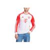 adidas ФК Бавария 23/24 Домашняя футболка с длинным рукавом белая/красная мужская уличная одежда IB1482