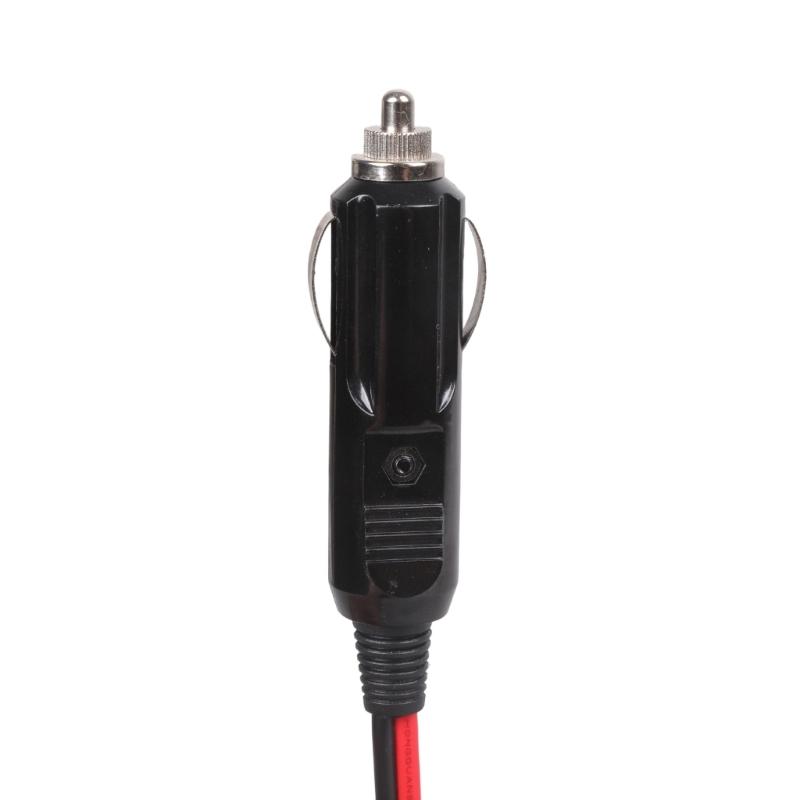 Прочный кабель 14AWG XT90 (гнездо) на автомобильные штекеры-преобразователи, 12В-24В, 15А, для портативных электростанций, шнур питания