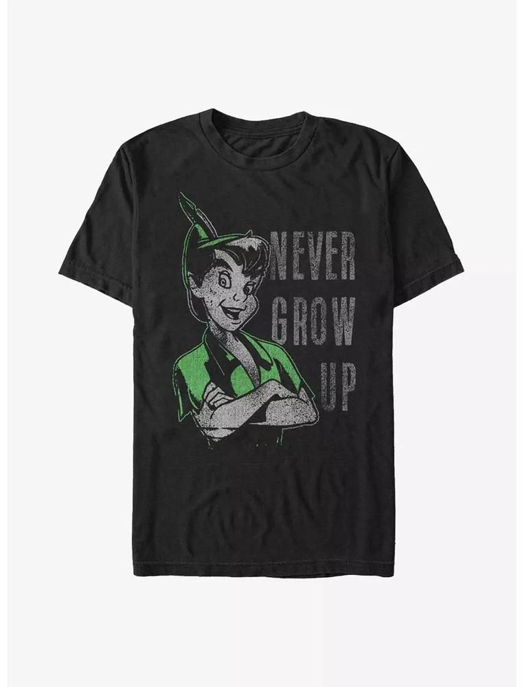 Peter Pan Never Grow Up Character TShirt Size S 4XL Gift For Friends