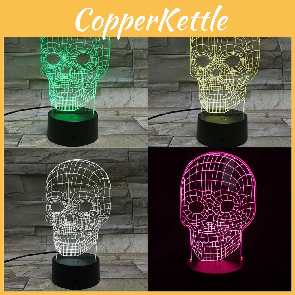 Креативная настольная лампа с 3D сенсорным управлением, красочный ночник, идеальный подарок на день рождения для спальни