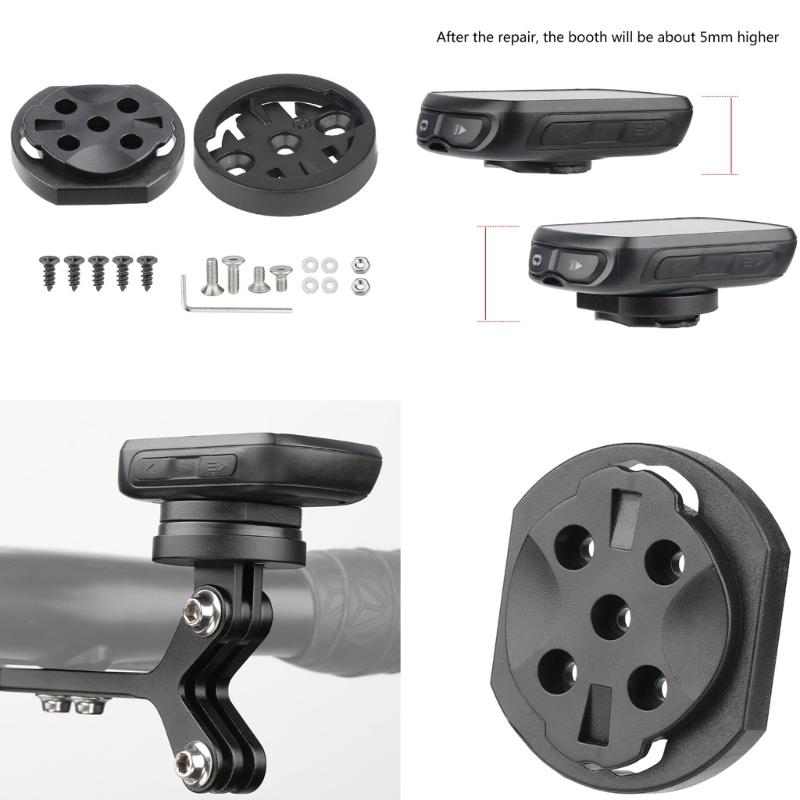 Bike Computer Base Repair Elastic Silicone Cover Replacement Fix Part Cycling Accessories Speedometer Base Battery Cover