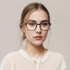 2PCS Fashion Reading Glasses for Men Women Anti Blue Light Reading Eyelasses Lightweight Frames Glasses