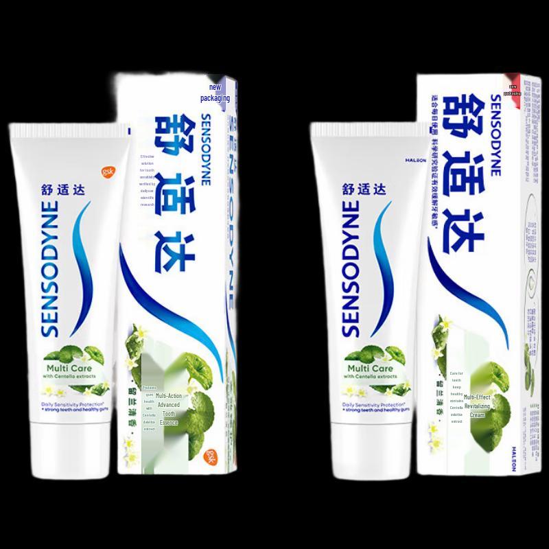 Набор зубных паст Sensodyne - Свежая мята Глубокое очищение и Мульти-уход