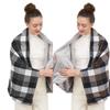 Electric Warming Scarf With Overheat Protections Lightweight Wearable Design Shawl Shoulder Wrap For Travel Office