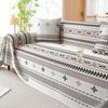 Ice Silk Sofa Slipcover Cover Towel Summer Breathable Cool Feeling Non-Slip Seat Cushions Sofa Cover Sofa Towel Full Covered One Piece