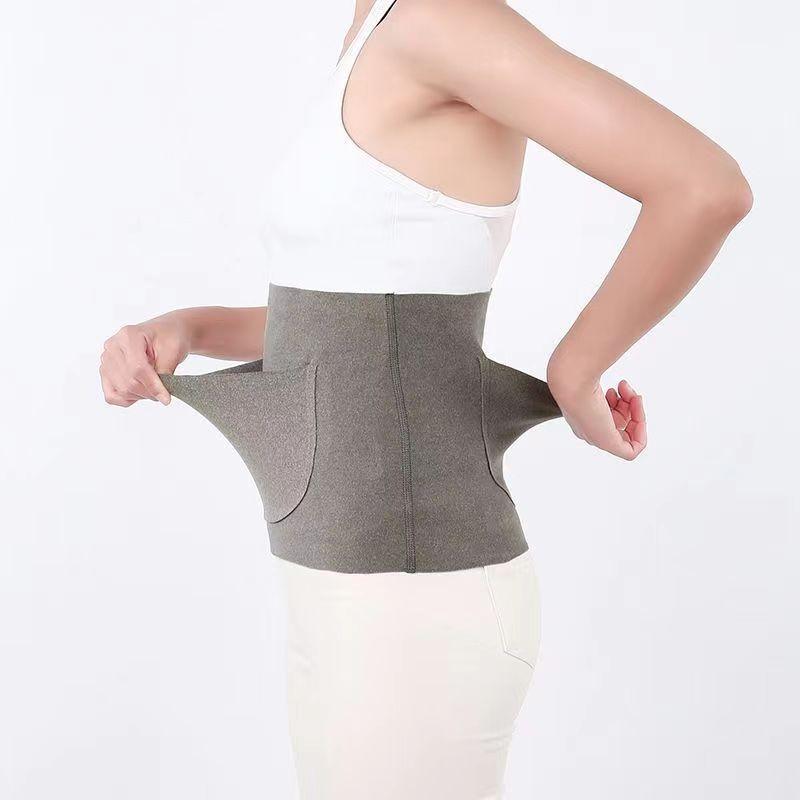 Men's and Women's Thermal Waist Belt with Pouch Warm The Stomach, Ward Off The Cold Heat Therapy To Prevent Chills Supports The Lower Back