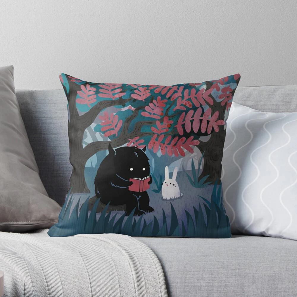 Cute Cat Pillowcase Cushion Cover Nordic Modern Living Room Sofa House Home Decoration