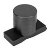 Magnetic Billiard Chalk Holder Aluminium Alloy Round Snooker Cue Chalk Box with Fixed Clip Portable