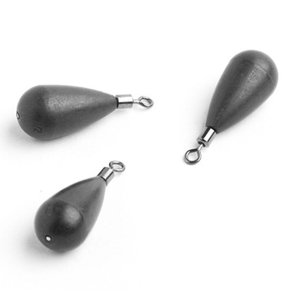 1pc Shot Weights Fishing Tungsten Fall 1.3g-60g Line Sinkers High Quality Sinker Fishing