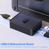 USB-переключатель Быстрая передача данных Переключатель переключателя USB 3.0 для принтера, сканера, клавиатуры Переключатель общего доступа к USB-устройствам
