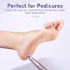 Набор сменной наждачной бумаги для удаления ороговевшей кожи для маникюра и педикюра с металлическим диском, насадка для ногтевой дрели, средство для удаления мозолей, аксессуары для ухода за ногами
