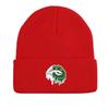 Lip Flag of Pakistan Print Knitted Cap Beanie, Patriotic Skullies Beanies Candy Color Cuff Solid Gorro Knit Hat Beanie