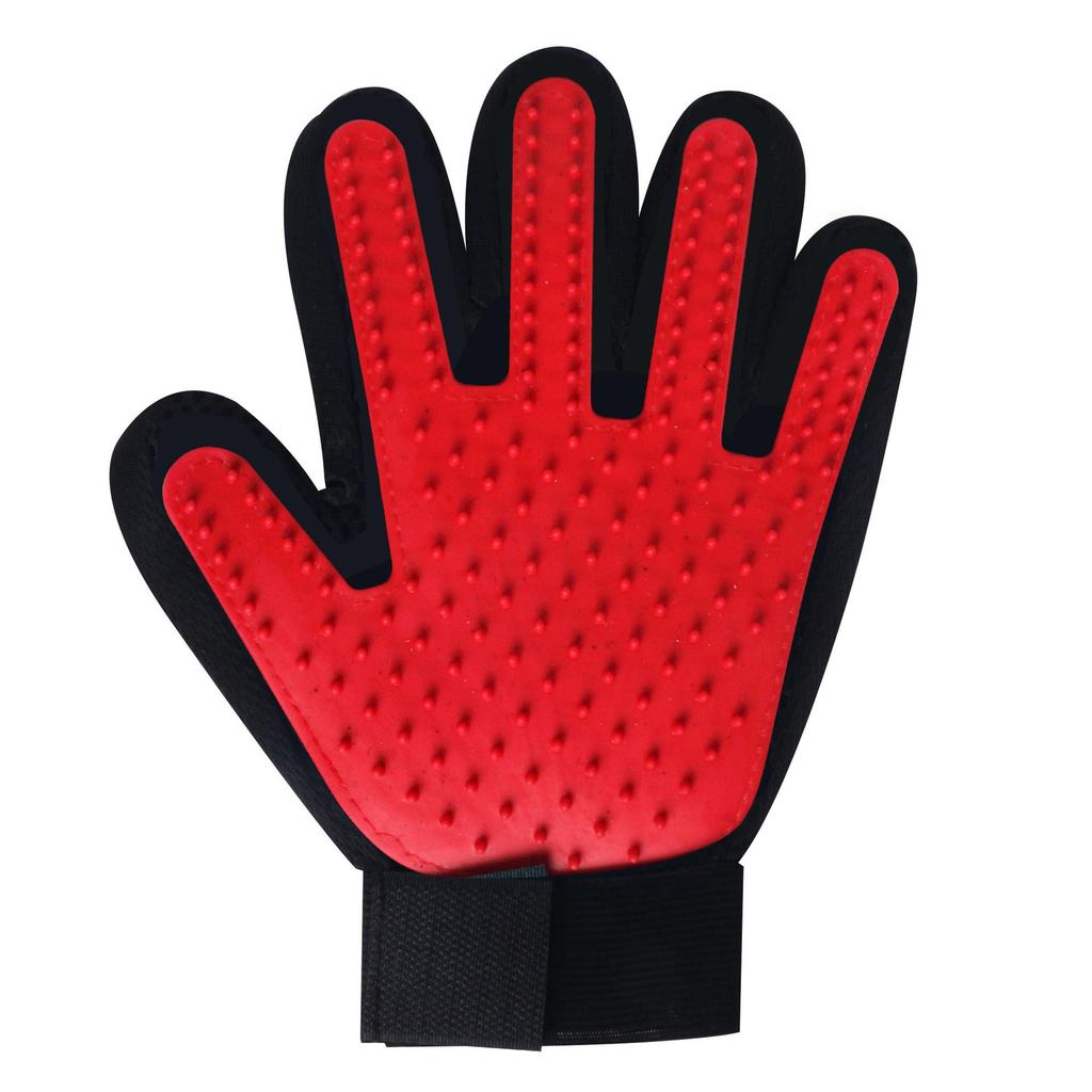 Перчатка для вычесывания шерсти у домашних животных