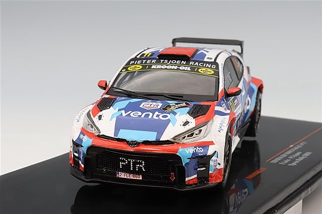 Ixo Масштабная модель Toyota GR Yaris Rally 2 2024 Ралли Ипра Тюнинг 1/43 №11 F. Лоикс/П.