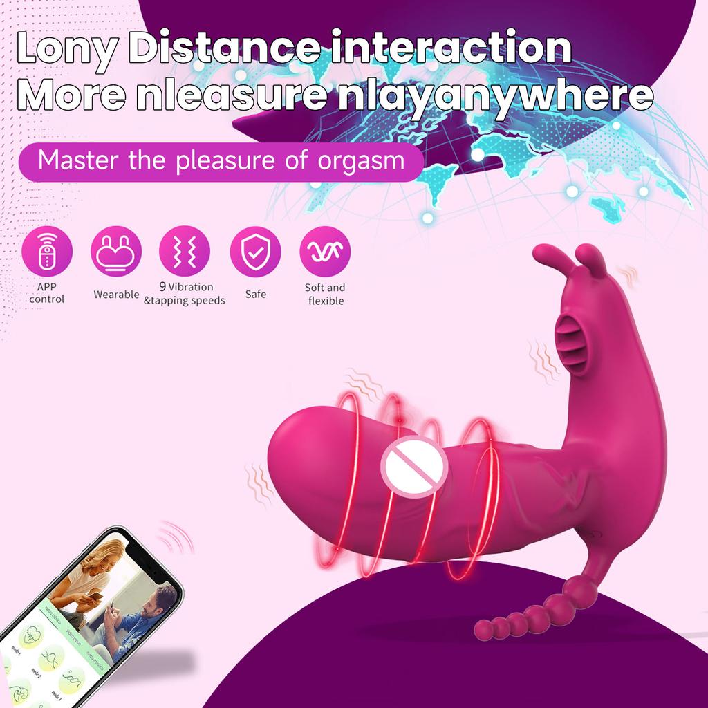 Носимая секс-игрушка вибратор дилдо 3 в 1 трусики мастурбатор G точка клитор стимулятор массажер для женщин пар взрослых 18