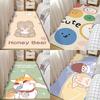 Cute Cartoon Carpet Girl Living Room Bedroom Carpet Pink Carpet Non-slip Floor Mat Living Room Bedroom