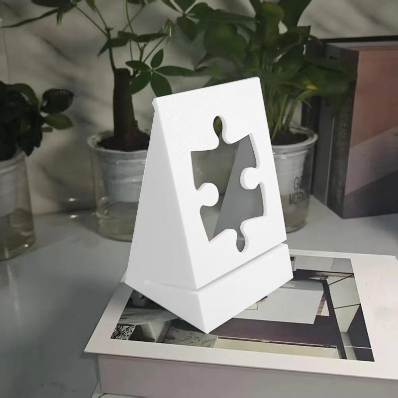 Puzzle Box Stand Jigsaw Puzzle Poster Holder Display Stand Organizer Tool Easy to Use Storage Accessory for Home Puzzle Lovers
