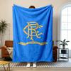 Rangers Football Club Soft and comfortable flannel Suitable for sofas living rooms outdoor camping travel and also makes a great anniversary gift