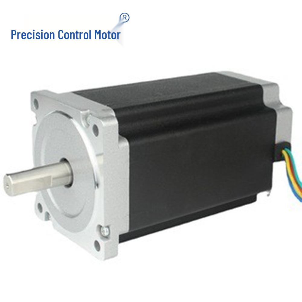 86HS115-6004-05 8.7Nm Motor with 14mm Keyway Shaft & Brake for Engraving Machine