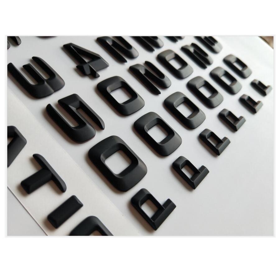 Matt Black Emblems for Mercedes Benz W212 W213 W211 E180d E200d E220d E250d E300d E320d E350d E400d E430d E450d E500d 4MATIC CDI AW1 b20