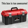 Delixi Electric Двухслойный ящик для инструментов - Сверхтолстый, многофункциональный, бытовой и автомобильный кейс для хранения