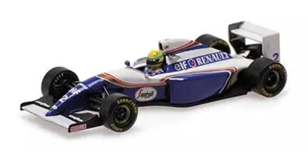 Model Art MINICHAMPS Williams Renault FW16 Айртон Сенна Гран-при Сан-Марино 1994 Готовая модель 540946422 Paul's 1/64