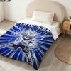 Custom Name,Killua Zoldyck Printed Flannel Blanket, soft throw for bedroom sofa, washable, Christmas present, great gift.