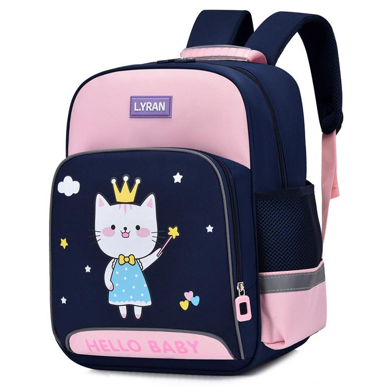 Lightweight Cartoon Astronaut Backpack With Large Capacity For School Kids Gender Neutral