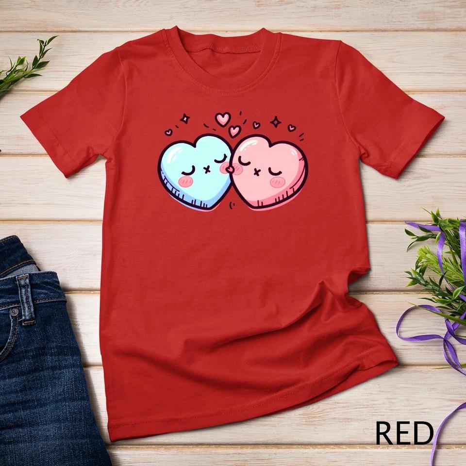 Love is Sweet A Cute Valentine's Day Design Funny T-Shirt Unisex T-shirt 10
