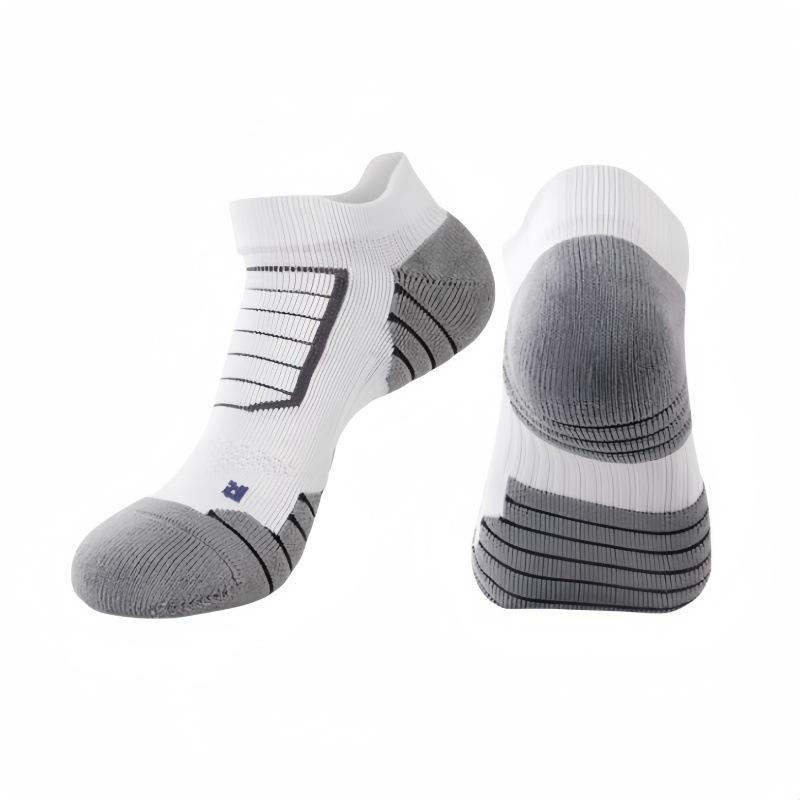 Мужские утолщенные носки для спорта на осень и зиму для бега, баскетбола, бадминтона, короткие носки