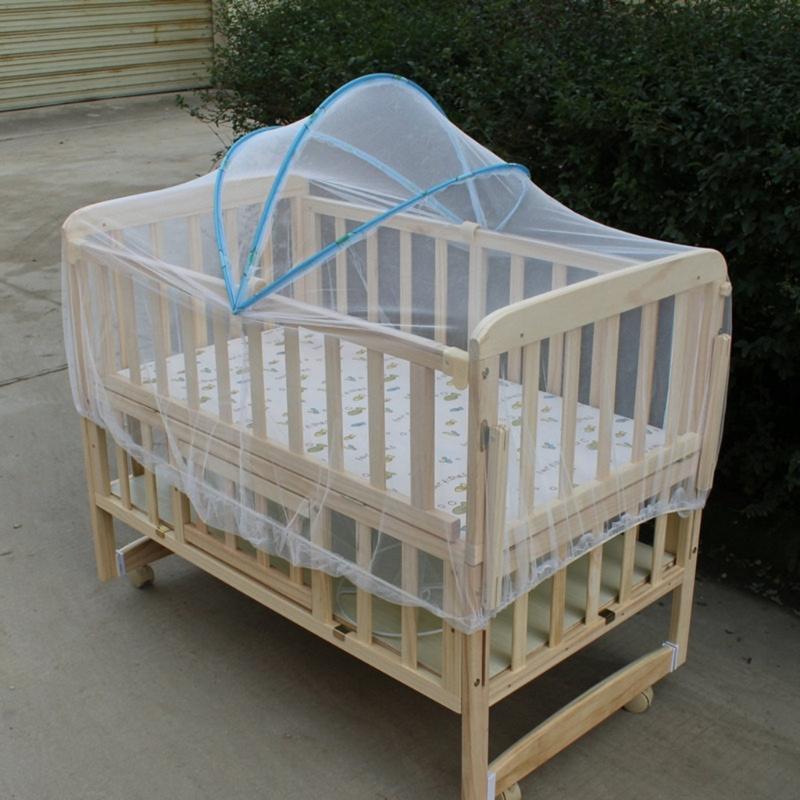 Portable Infant Bed Support Tent Travel Friendly & Easy To Use Baby Bed Netting Cotton Net Soft & Comfortable Bed Net
