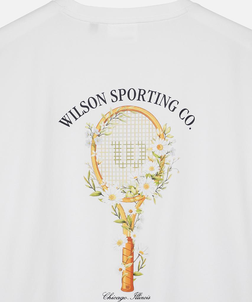 Футболка Wilseun Pure Dry Blossom Racket Уни (3 цвета)