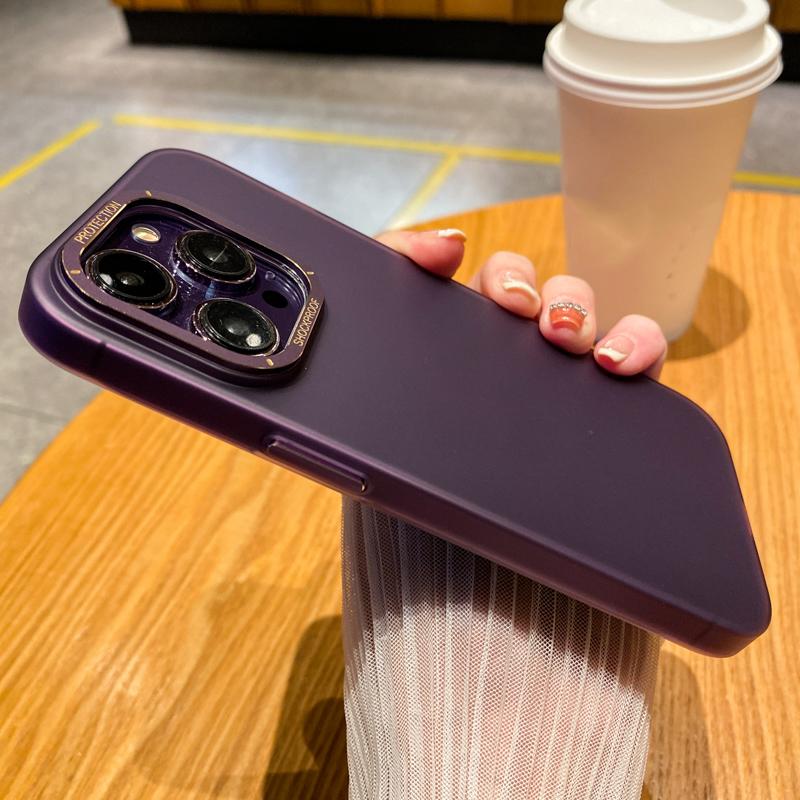 Противоударный металлический чехол с рамкой для камеры для Iphone 14 Pro Max 13 12 Pro Max Armor, матовая прозрачная задняя крышка для чехлов для Iphone 14