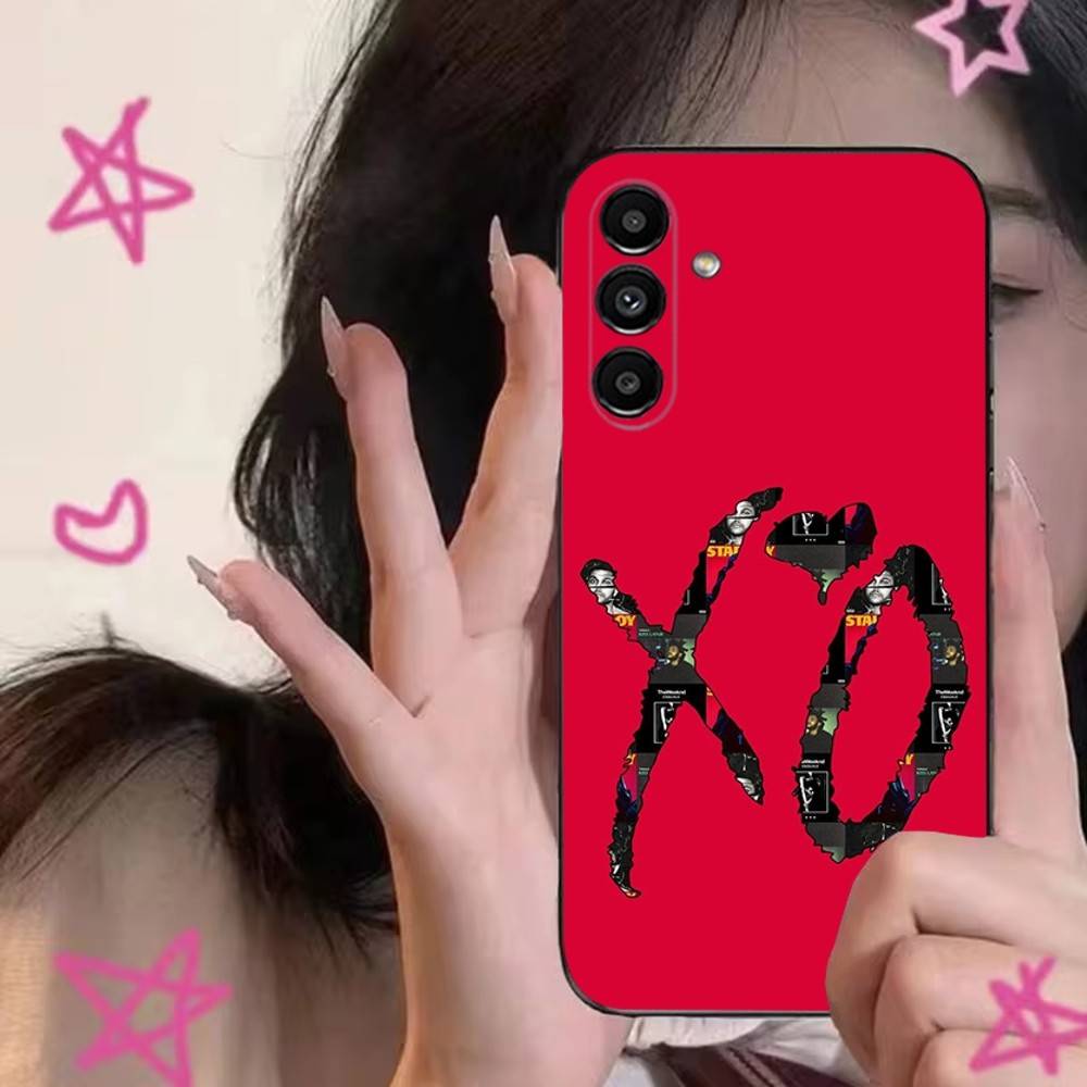 Чехол для телефона W-Weeknd для Samsung S24, S21, S22, S23, S30, Ultra, S20, Plus, Fe, Lite, Note, 10, 9, 5G Черный Мягкий Чехол