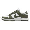 Кроссовки женские Nike Dunk Low Medium Olive Зеленый Белый DD1503-120