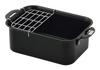 Горшок для темпуры Pearl Metal, 19 x 12,5 см, Прямоугольный, с ситечком, Совместим с индукционными плитами, Чугунный, Компактный, HB-6823